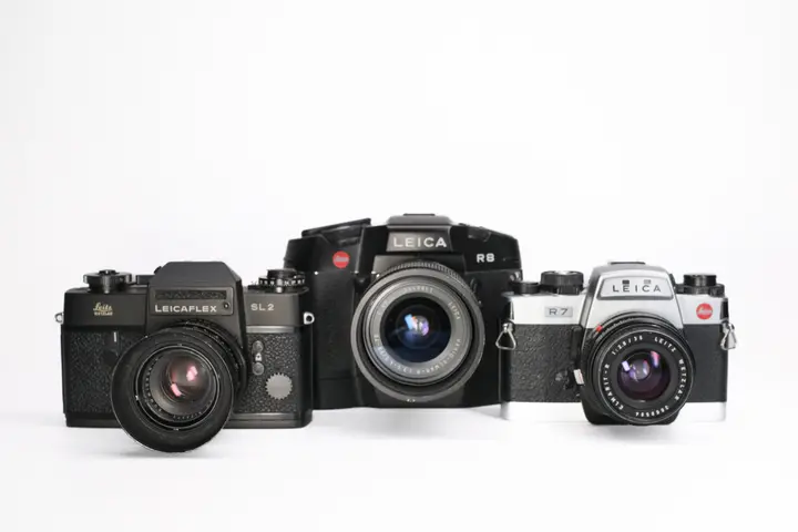 Die Leicaflex SL2, R8 und die R7