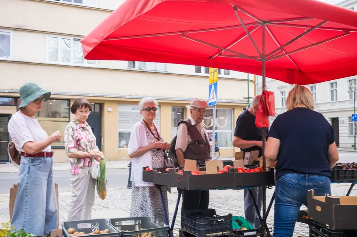 Marktstand in Opole