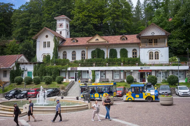 Willa Pałac am Plac Dietla im Kurort Szczawnica