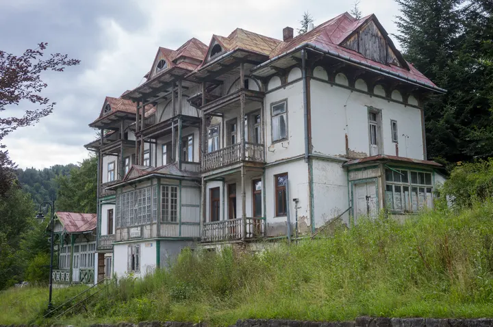 Die Willa "Boży Dar" in Szczawnica
