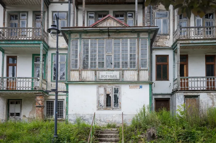 Die Willa "Boży Dar" in Szczawnica