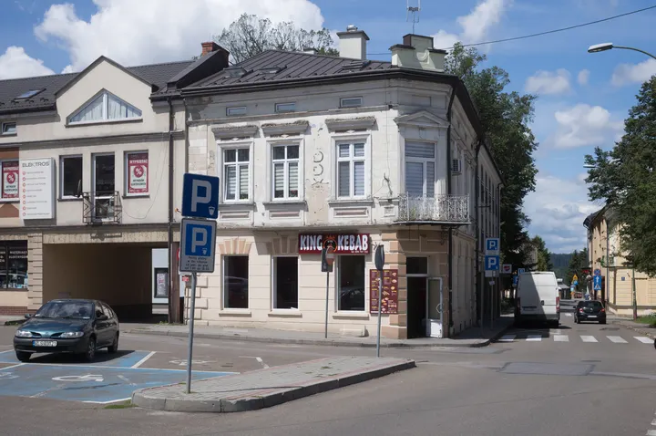 Im Stadtzentrum von Lesko