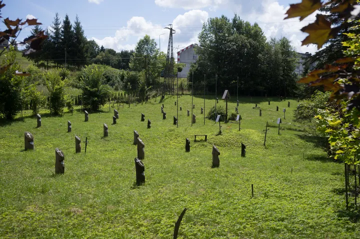 Kriegsgräber für die Gefallenen des ersten Weltkrieges in Lesko