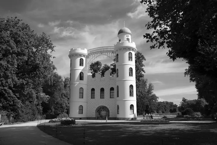 Das Schloss auf der Pfaueninsel