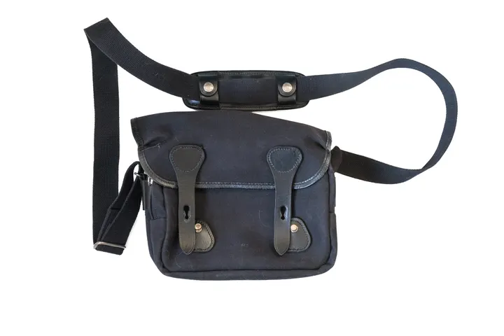 Schwarze Billingham for Leica, geschlossen