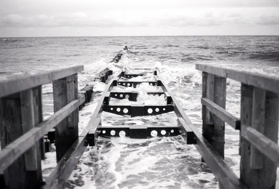 Am Strand von Kühlungsborn