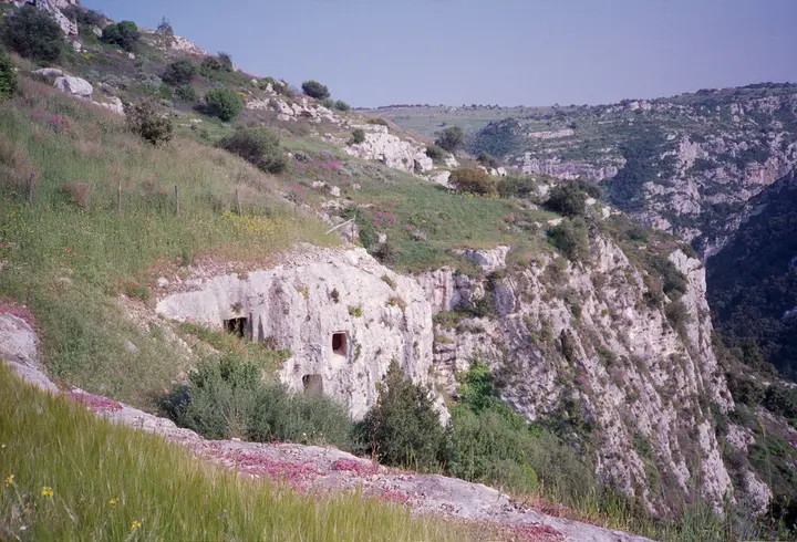 Nekropole Pantalica, Ferla, Sizilien, Italien 1994