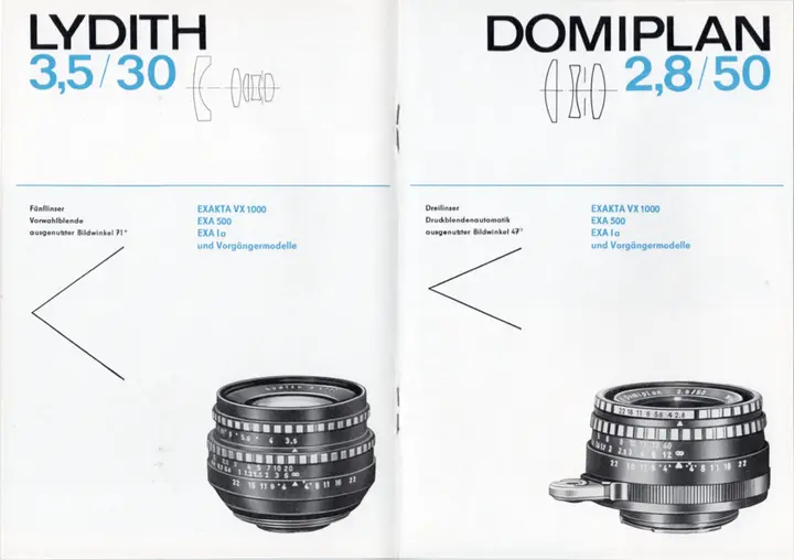 Meyer-Optik Görlitz Lydith 30mm f/3,5, Frontansicht